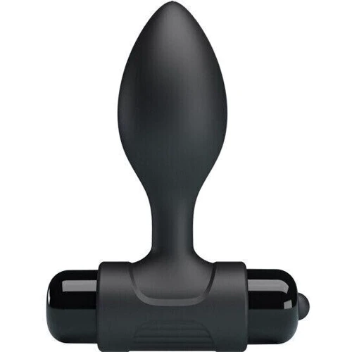 Силиконовая вибропробка Pretty Love - Vibro but plag, BI-040077