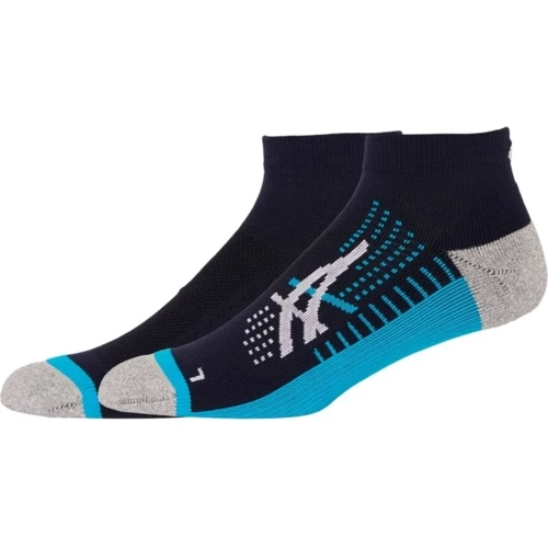 Шкарпетки Asics Icon Run Quarter Sock (3013A867-400) 43-46 (29-31) сині фото 6