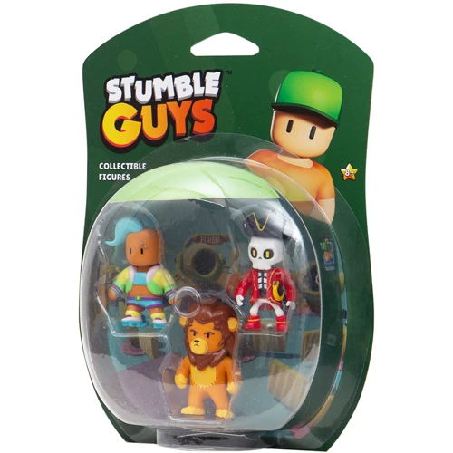 Набор коллекционных фигурок Stumble Guys - Велоцит, Леонидас, Капитан Нохарт (SG2020-2): Тип Набор игровых фигурок