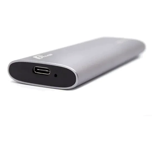 Аксесуар для накопичувача Frime для M.2 NVMe PCIe Metal USB 3.2 (TYPE-C) Silver (FHE401.M2UC)