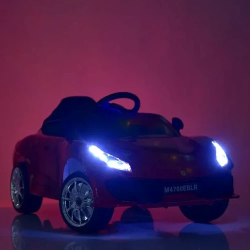 Детский электромобиль Bambi Racer Ferrari черный (M 4700EBLRS-2) фото 8