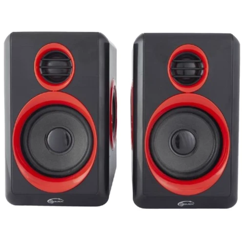 Акустическая система Gemix G-100 Black/Red: Выходная мощность колонок 6 Вт