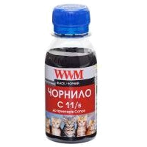 Чорнило WWM Canon CLI-521B/CLI-426B 100г Black Water-soluble (C11/B-2)