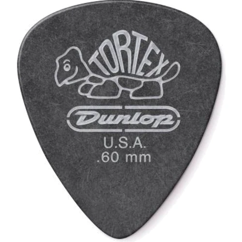 Медіатор Набор медиаторов DUNLOP 488R.60 TORTEX PITCH BLACK Refill