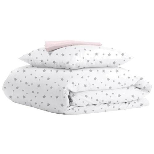 Комплект постельного белья Cosas Starfall G White Rose детский на резинке 110х140 см (StarfallGWhite_Rose_140): Тип постельный комплект
