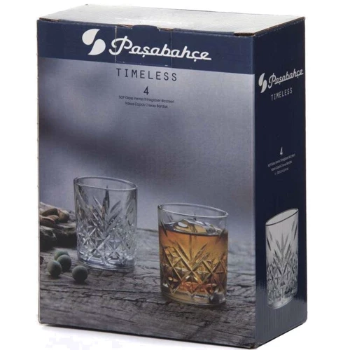 Набір склянок Pasabahce Timeless 205 мл, 4 шт. (52810): Обсяг склянки мл 205