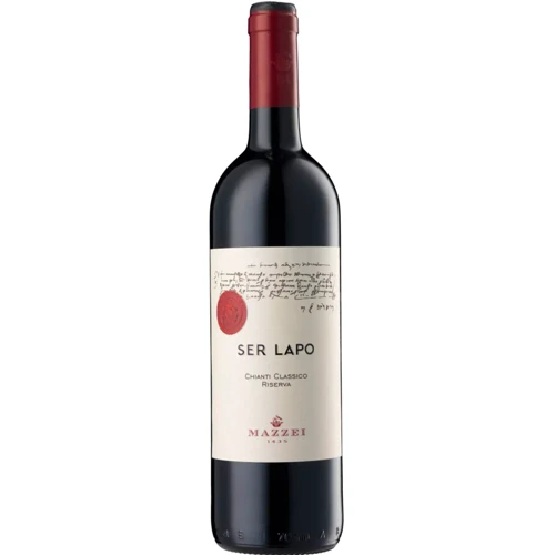 Вино Mazzei Ser Lapo Chianti Classico Riserva DOCG красное сухое 14 % 0.375 л (VTS2044430)