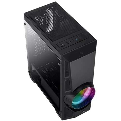 Корпус AEROCOOL PGS AeroEngine (Black): Типорозмір Midi-Tower