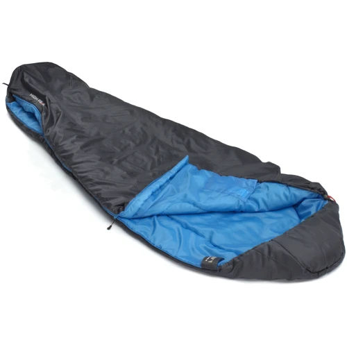 Спальный мешок High Peak Lite Pak 1200/+5°C Anthra/Blue Left (23277): Вес с упаковкой 1200 г