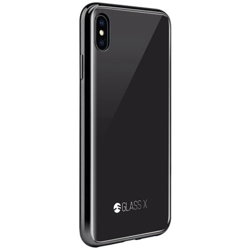 Чехол для iPhone SwitchEasy Glass X Black (GS-103-46-166-11) for iPhone Xs Max: Материалы пластик