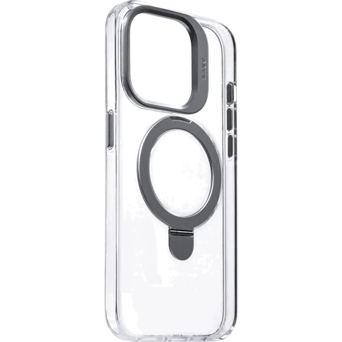 Чехол для iPhone LAUT REVIVE PROP MagSafe Clear (L_IP23D_RE_UC) for iPhone 15 Pro Max: Материалы поликарбонат и полиуретан