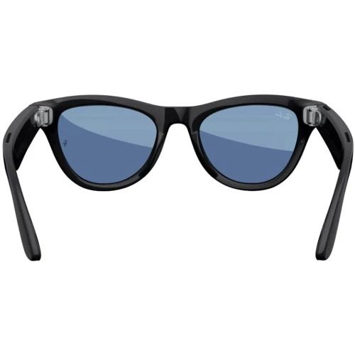 Смарт-окуляри Ray-Ban Meta Skyler Standard - Shiny Black / Transitions Cerulean Blue size L (RW4010 601/MF 52-20) фото 3