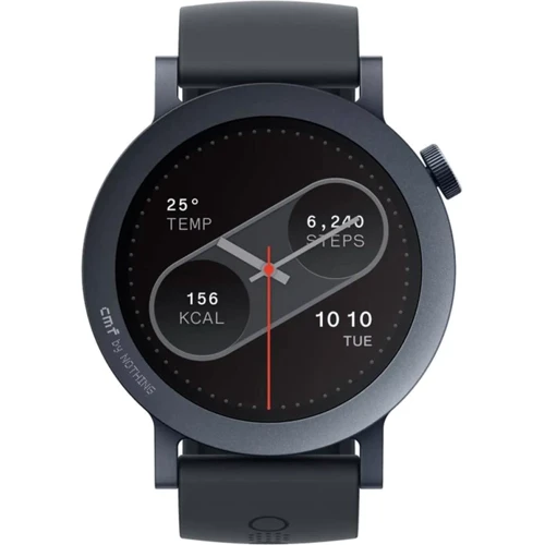 Смарт-годинник CMF by Nothing Watch Pro 2 Dark Grey Flat Bezel with Black Liquid Silicon Strap: Час роботи 9 дней