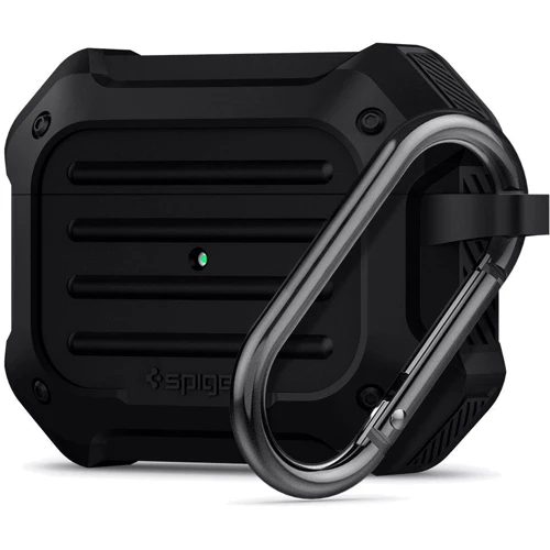 Чехол для наушников Spigen Tough Armor with Belt Black for Apple AirPods Pro