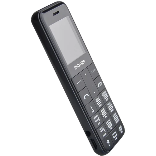 Мобильный телефон Maxcom MM111 Black (UA UCRF): Слот для карт памяти microSD (до 16 ГБ)