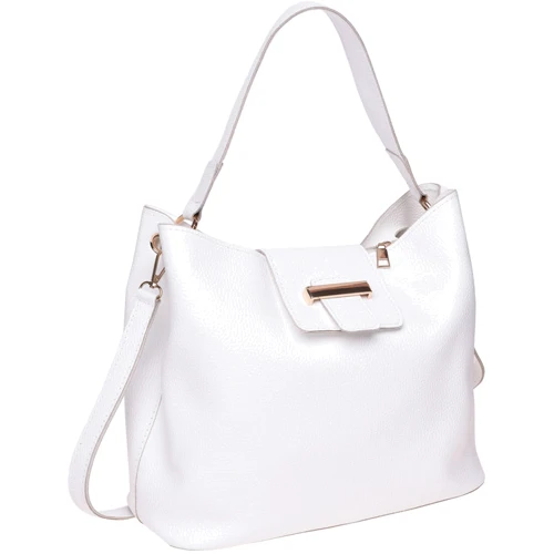 Женская сумка-мешок Ricco Grande белая (1L916-white)