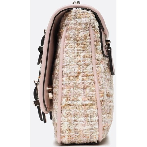 Женская сумка через плечо GUESS ADAM CONVERTIBLE XBODY FLAP золотая (HWTG8694210-GDM): Застежка Магнитная