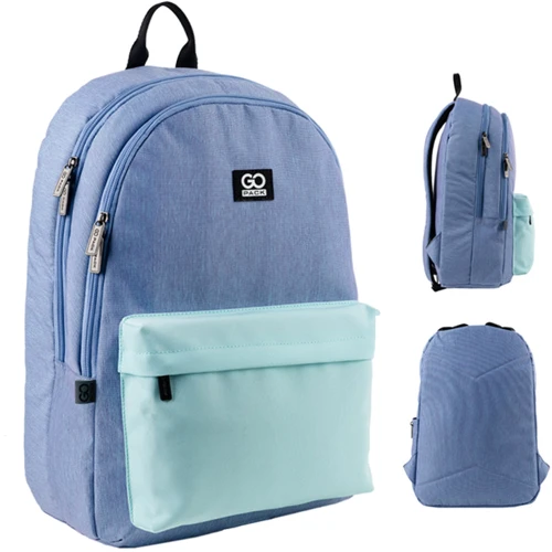 Рюкзак GoPack Education Teens 140L-2 мятно-голубой (GO24-140L-2)