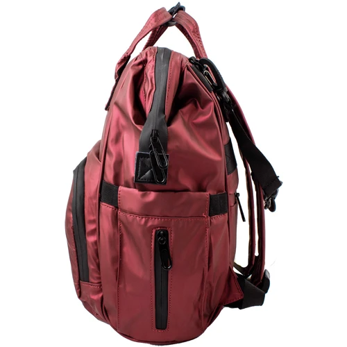 Женский рюкзак Valiria Fashion бордовый (5DETBI2821-1): Фактура Матовая, Гладкая