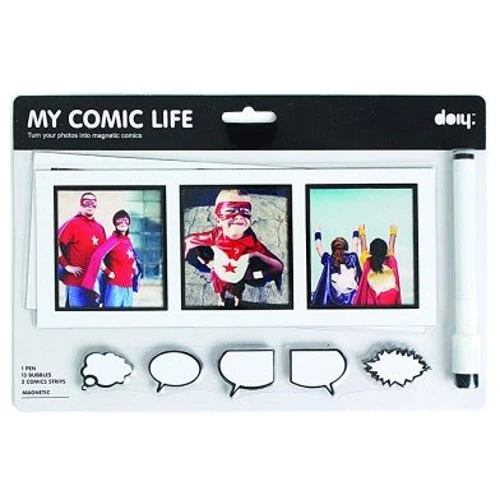 Набор подарочный Doiy My Comic Life ручка, пузыри, комиксы (DYMYCOMIC)