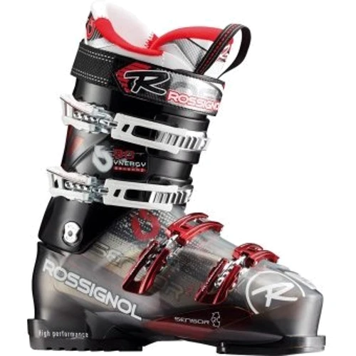 Ботинки для лыж Rossignol SYNERGY SENSOR2 90 (9.5) BLACK/TRANSPARENT (2012/2013)