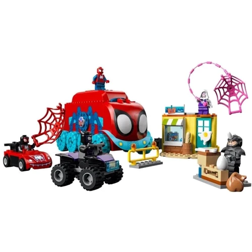 Конструктор LEGO Marvel Мобільна штаб-квартира команди Павука 187 деталей (10791): Серія Super Heroes