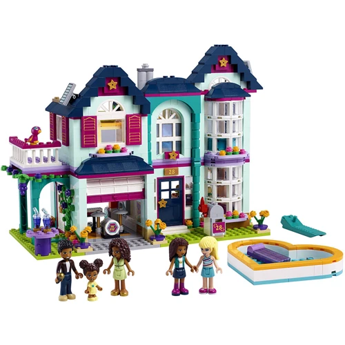 LEGO Friends Семейный дом Андреа (41449): Количество деталей, шт. 802