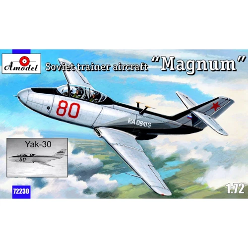 Модель Amodel Радянський навчально-тренувальний літак Як-30 "Магнум" (AMO72230)
