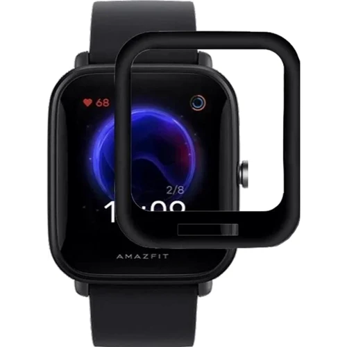 Защита экрана BeCover Screen Protector Black for Amazfit Bip U Pro (706054): Цвет черный