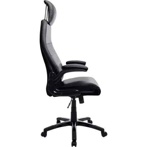 GT Racer Black (D-9186H-2): Оснащение механизм качания, с колесиками, подлокотники, с крестовиной
