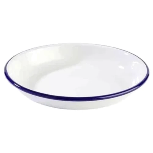 Тарілка APS Enamelware емальована глибока d-220 мм, h-35 мм, 600 мл (401-40662): Тип Тарілка емальована глибока