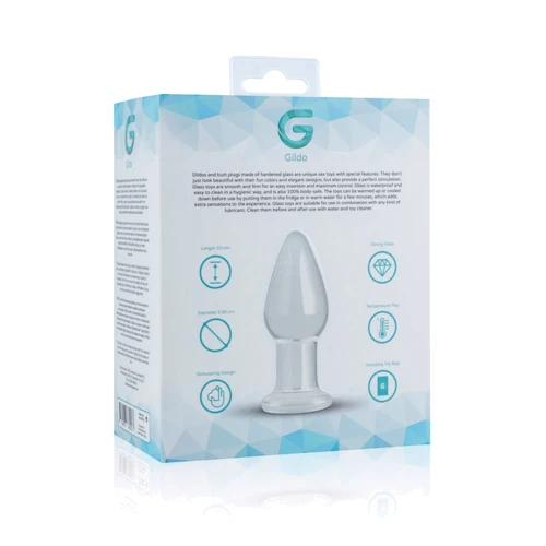 Анальная пробка Gildo Glass Buttplug №24