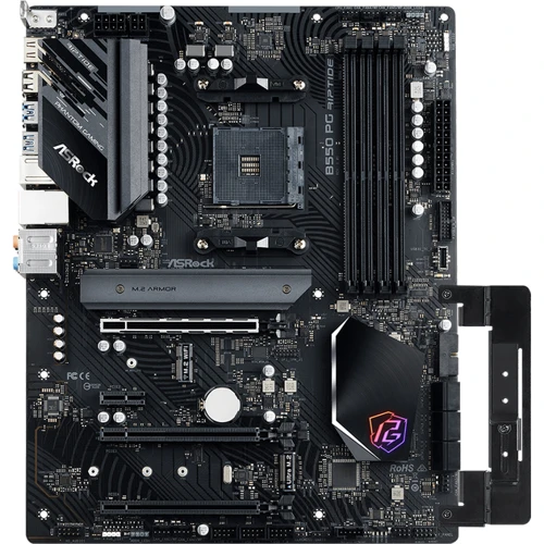 ASRock B550 PG Riptide UA: Оперативная память 4xDDR4 4933 МГц, до 128 ГБ