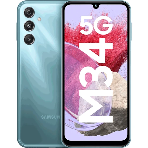 Смартфон Samsung Galaxy M34 5G 6/128Gb Waterfall Blue M346B
