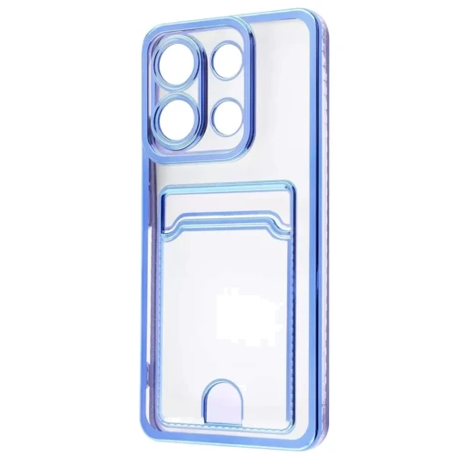Чехол для телефонов WAVE Metal Pocket Case Blue for Xiaomi Redmi Note 13 Pro 4G / Poco M6 Pro 4G