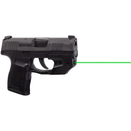 Приціл Вказівник LaserMax лазерний для Glock 42/43 на скобу з ліхтарем зелений (3338.00.24)