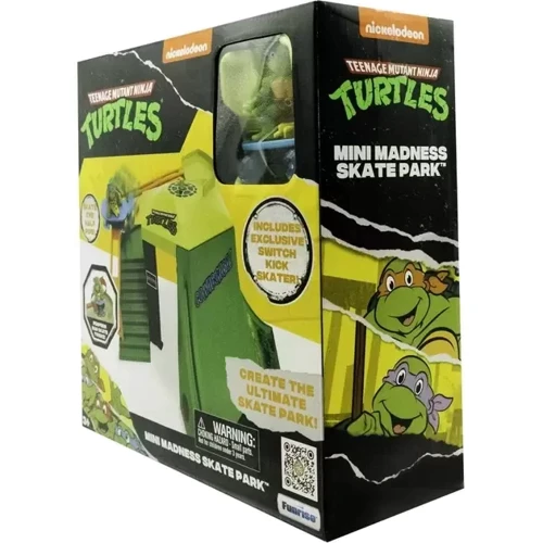 Игровой набор Funrise TMNT Черепашки-ниндзя классические мини Скейт-парк (71053) фото 2