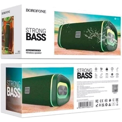 Акустика Borofone BR32 Dark Green: Колір зеленый