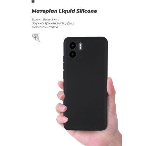 Чохол для телефона ArmorStandart ICON Case Black для Xiaomi Redmi A1 (ARM62838) фото 7