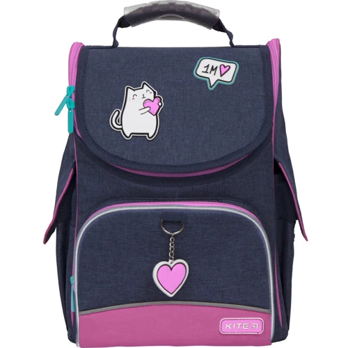 Рюкзак школьный каркасный Kite Education Insta-cat K21-501S-5 (LED) фото 13