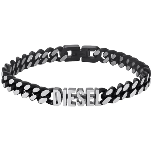 Мужской браслет Diesel черный (DX1386040)