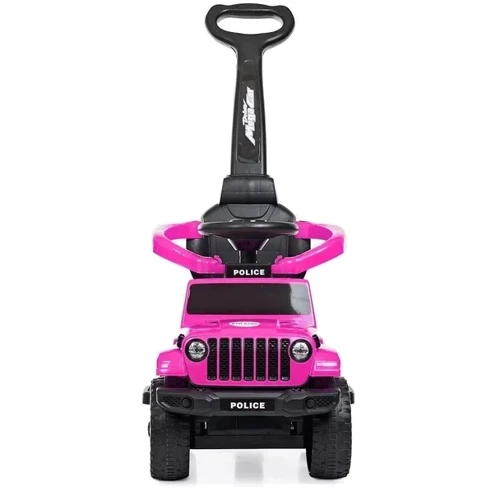 Каталка-толокар Bambi Racer Полиция розовый (M 4288-8)
