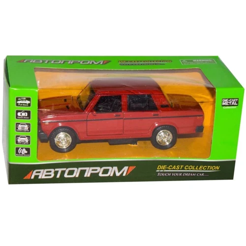 Машинка ВАЗ 2106 АвтоПром 7793 1:32 (Красный): Тип Готовая модель