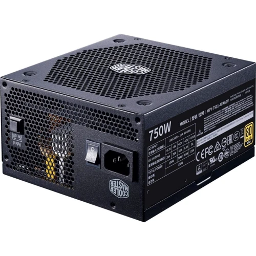 Блок питания Cooler Master V750 Gold (MPY-7501-AFAAGV-EU): Вентилятор задней стенки 1x135мм