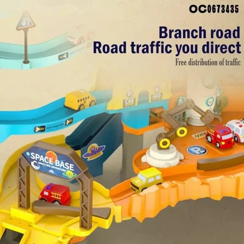 Парковка трек Космічна станція: машинка, звук, світло (T905A)