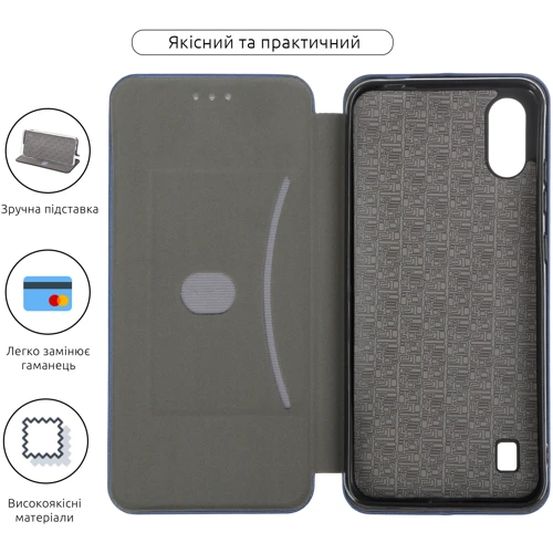 Аксессуар для смартфона Fashion Classy Blue for ZTE Blade A51 Lite: Тип чехол-книжка