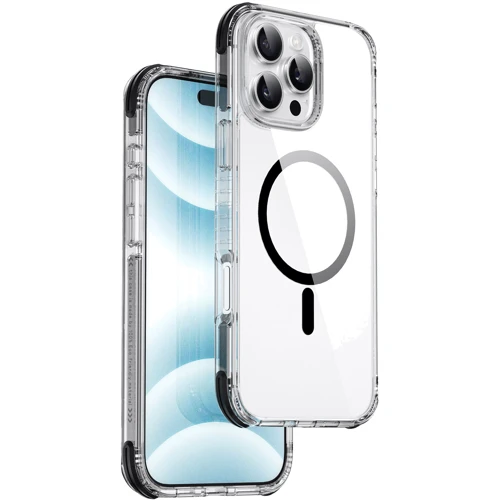 Чехол для iPhone WIWU Magnetic Hybrid Ultra Series Black (HCC-203) for iPhone 16 Pro