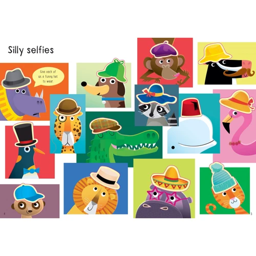 Little First Stickers Funny Hats / Маленькі перші наклейки Смішні капелюхи: ISBN 9781474986540