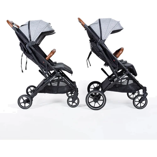 Прогулочная коляска для двойни X-Lander X-Double Grey (5907651638185): Пол ребенка Для девочек, Для мальчиков, Унисекс