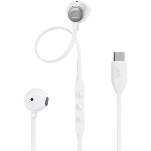 Наушники JBL Tune 305C White (JBLT305CWHT): Тип конструкции вкладыши